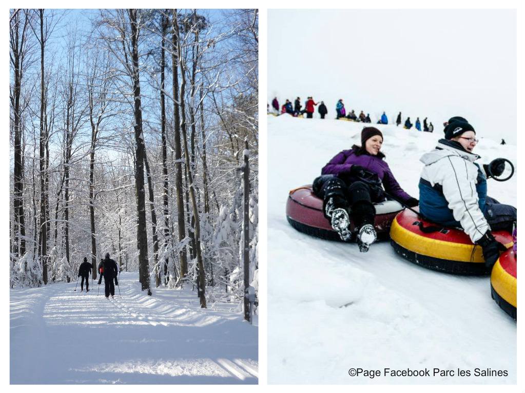 Parc les Salines, blogue Tourisme Saint-Hyacinthe, activités hivernales